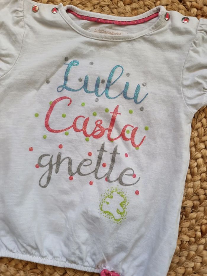Tee-shirt manches courtes lulu castagnette 3 ans - photo numéro 5