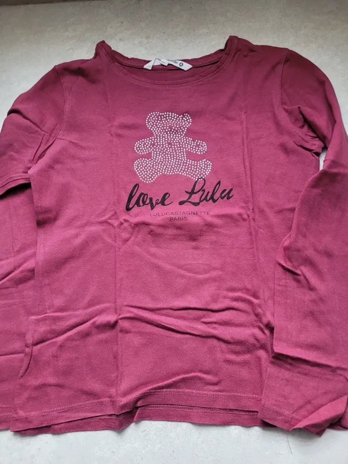 Tee shirt manches longues fille 10 ans
