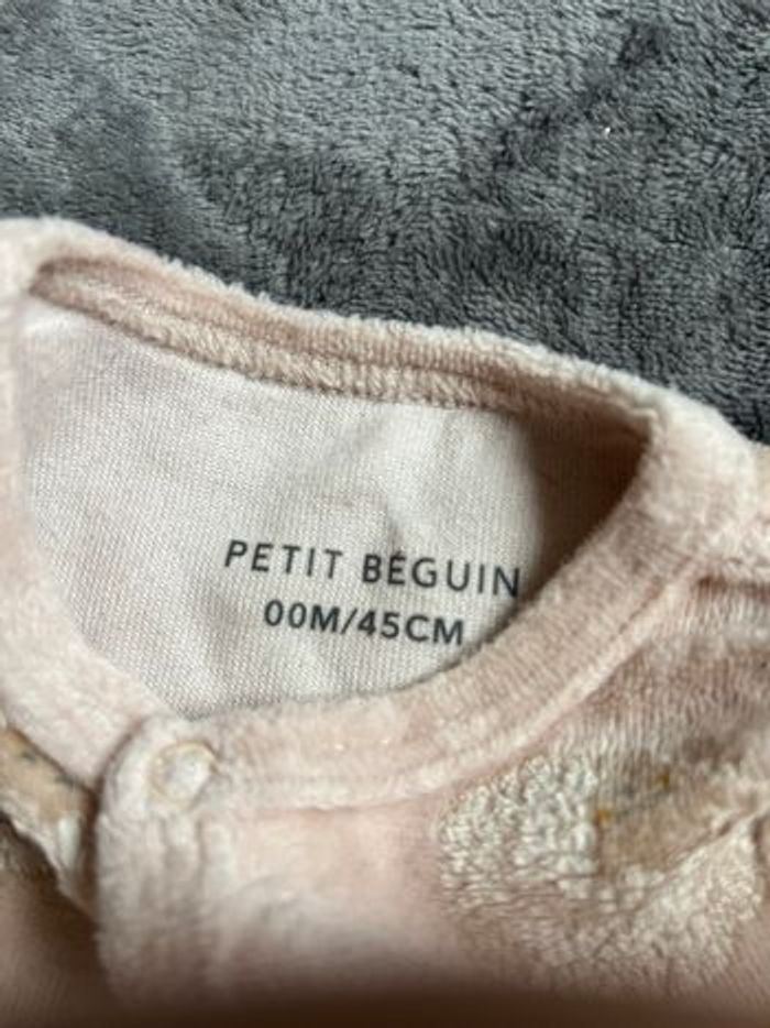 Pyjama velours taille 0 - photo numéro 2