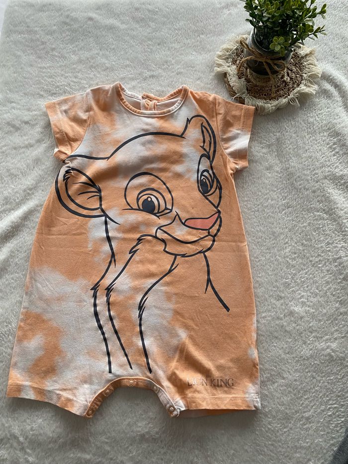 Barboteuse 18 mois roi lion simba