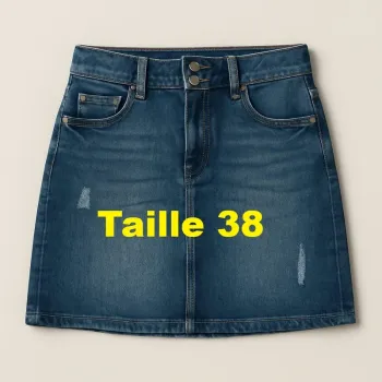 Jupe en jeans Gémo Taille 38