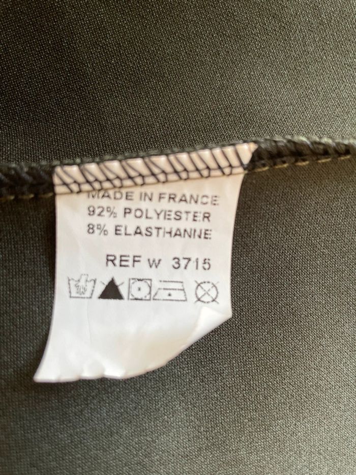 Trench long kaki suédine - photo numéro 8