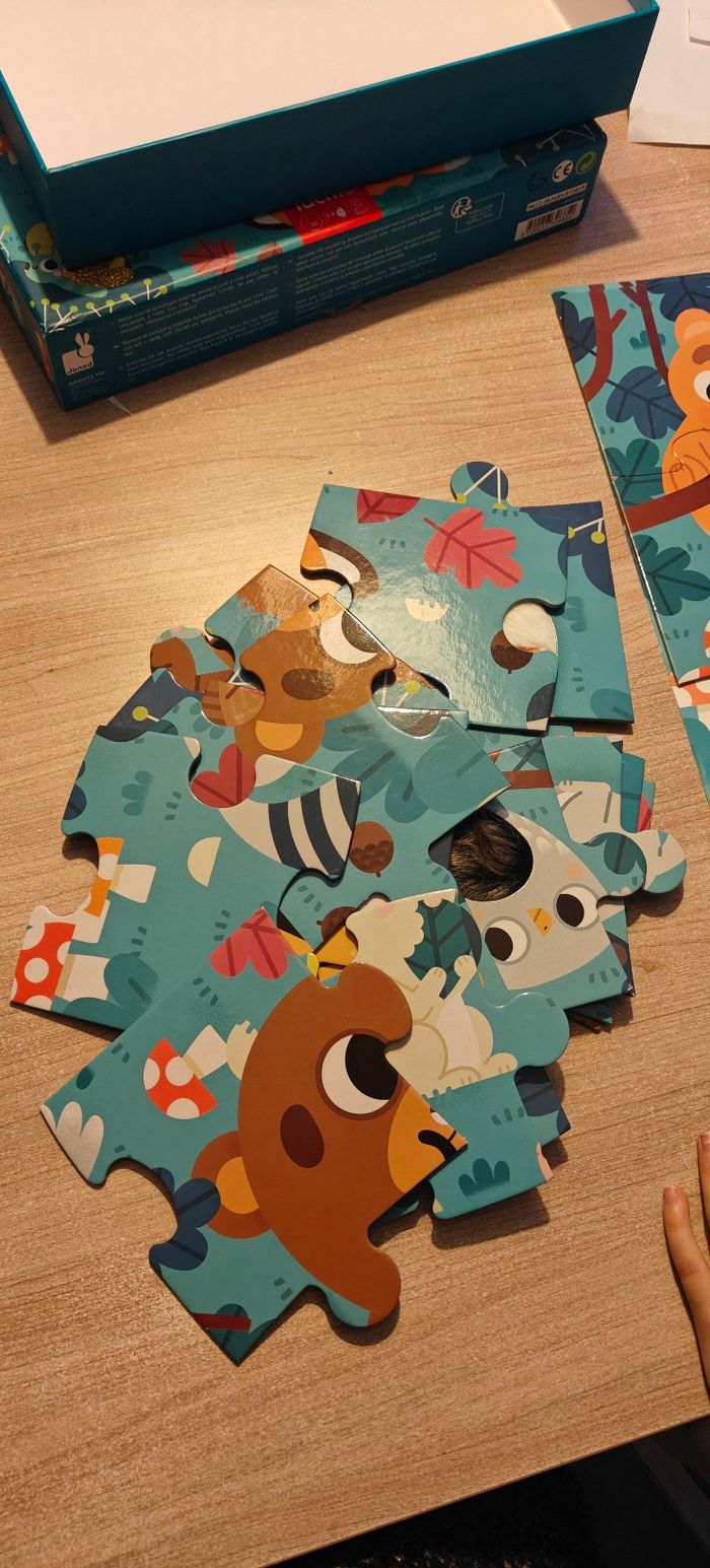 Puzzle tactile Janod - photo numéro 2