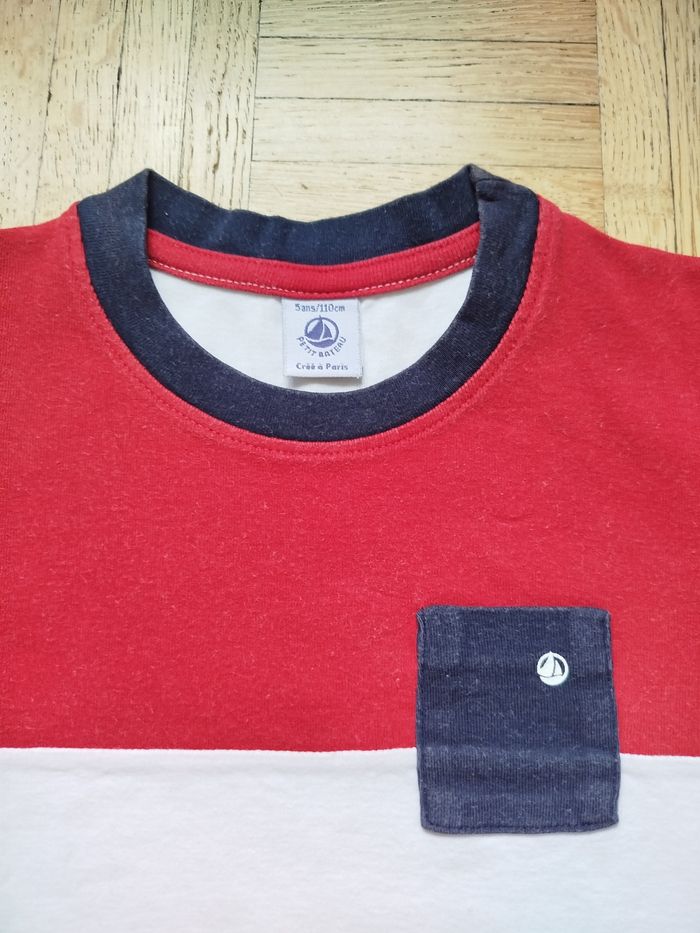 T shirt garçon 5 ans petit bateau - photo numéro 3