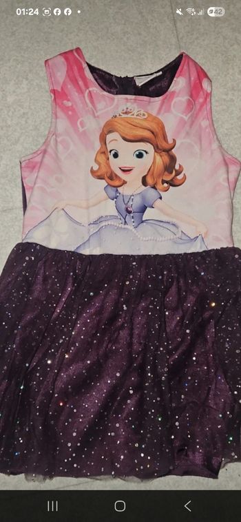 Robe princesse sofia