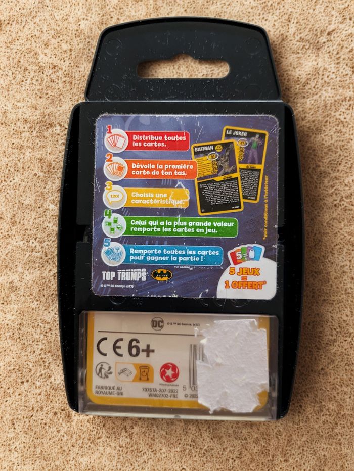 Jeu Top Trumps - Batman - Neuf - photo numéro 2