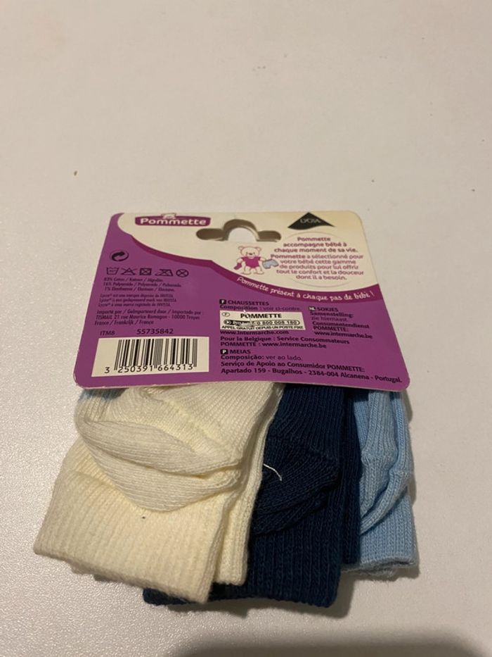 Chaussettes bébé mixte - photo numéro 2