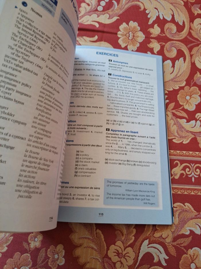 Livre vocabulaire anglais - photo numéro 2