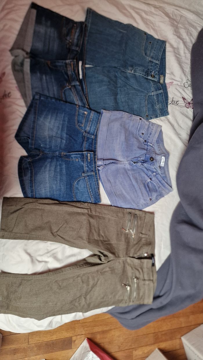 Lot de 4 shorts + 1 pantacourt - photo numéro 2