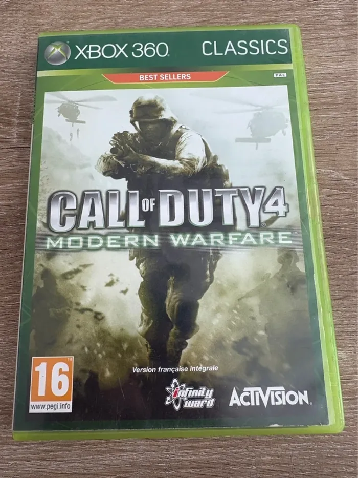 Call of duty 4 modern warfare xbox 360