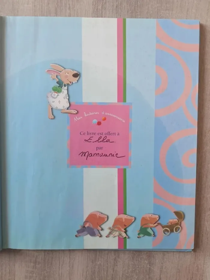 Livre mes premières histoires d'anniversaire 4 histoires pour mes 4 ans Fleurus - photo numéro 3