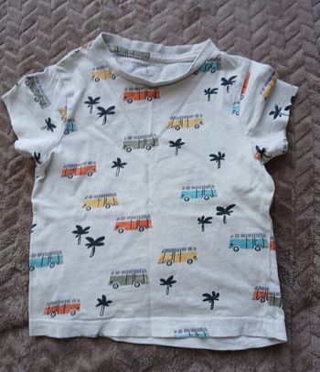 Tee-shirt bus orchestra 3 ans