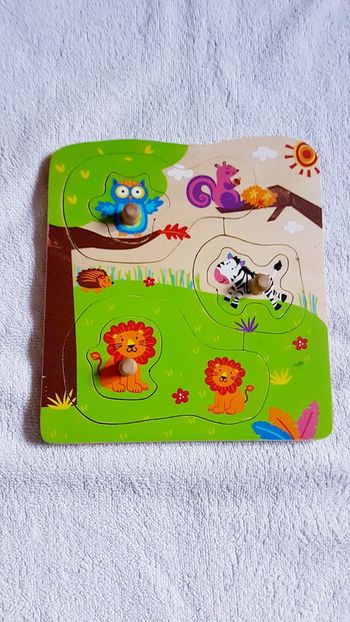 Puzzle animaux 6 pièces