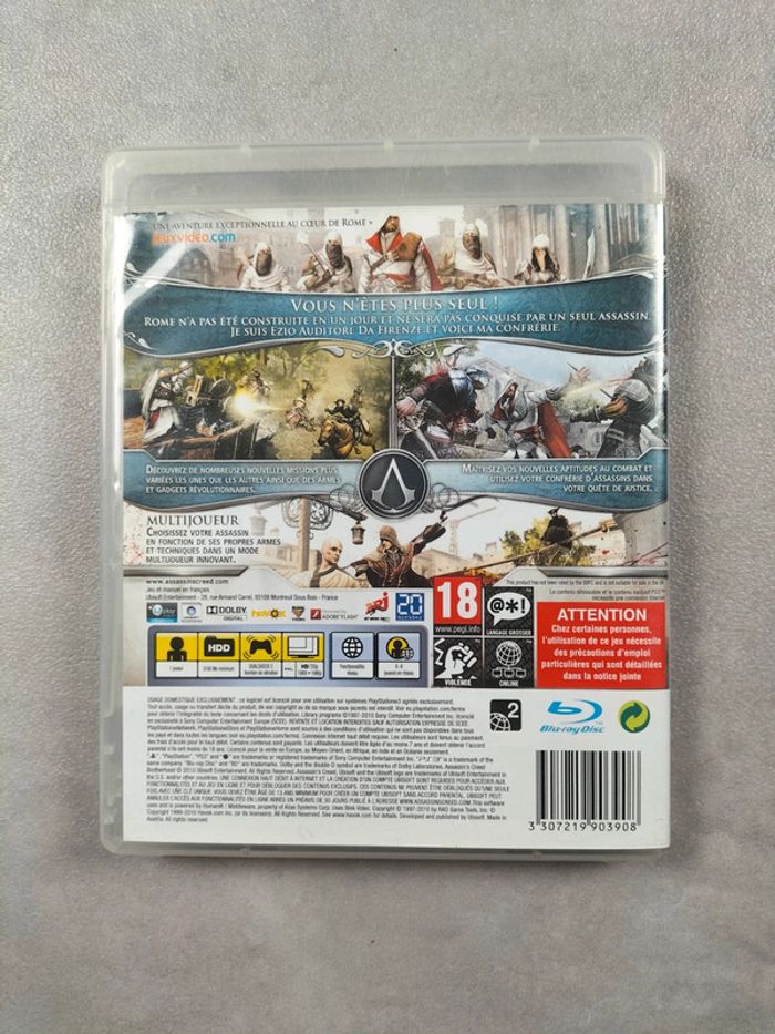Jeu PS3 – Assassin’s Creed Brotherhood (Édition Spéciale) - photo numéro 2