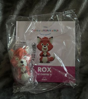 Figurine + livre Rox n 60 mes premiers amis disney altaya
