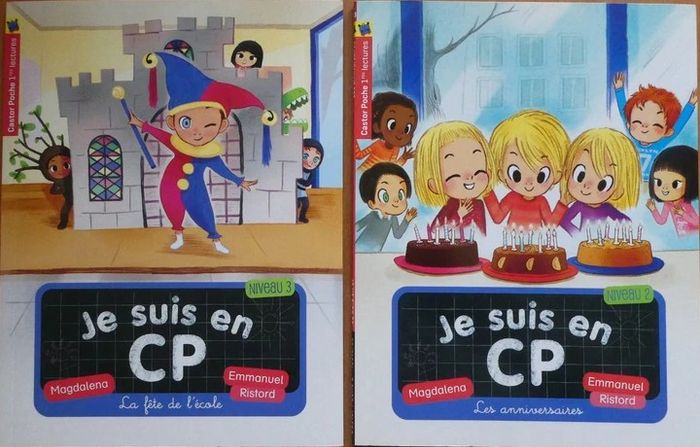 Castor Poche livres de lecture CP