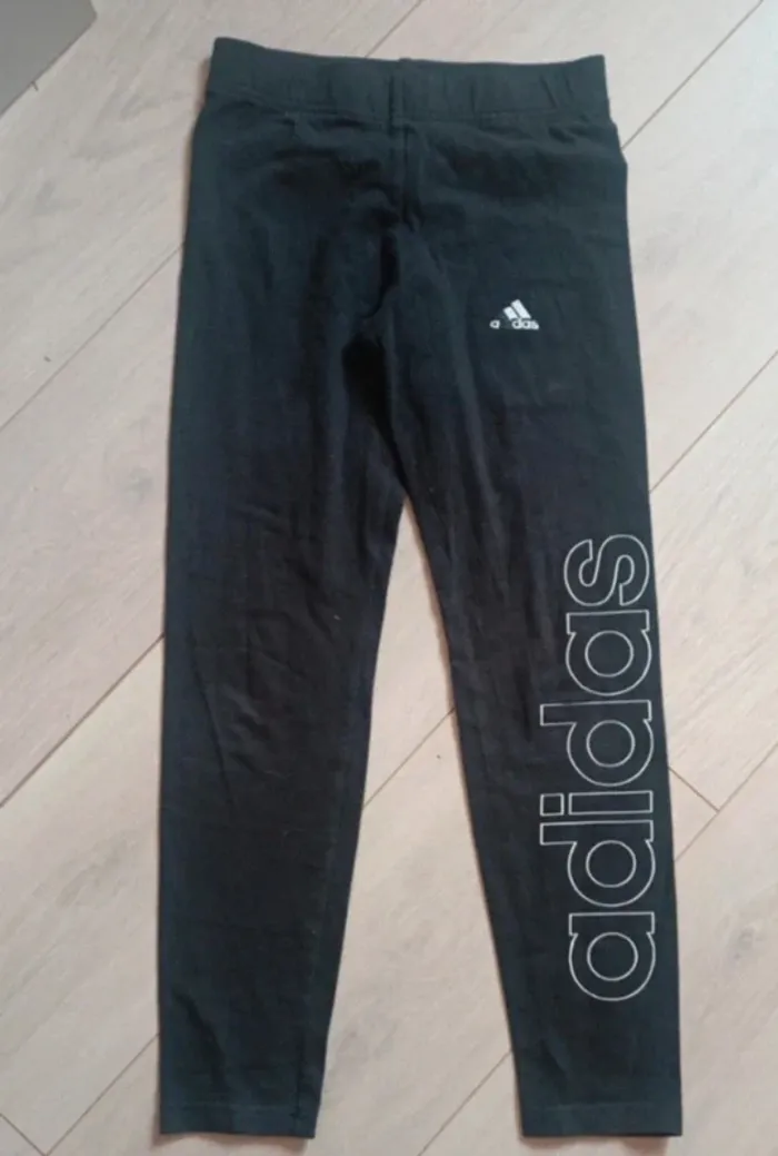 Legging noir sport Adidas 11-12 ans