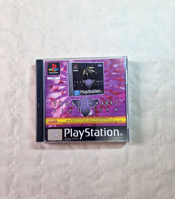 Jeux ps1  , Thunderhawk 2 , Firestorm  , Pal Fr  , complet