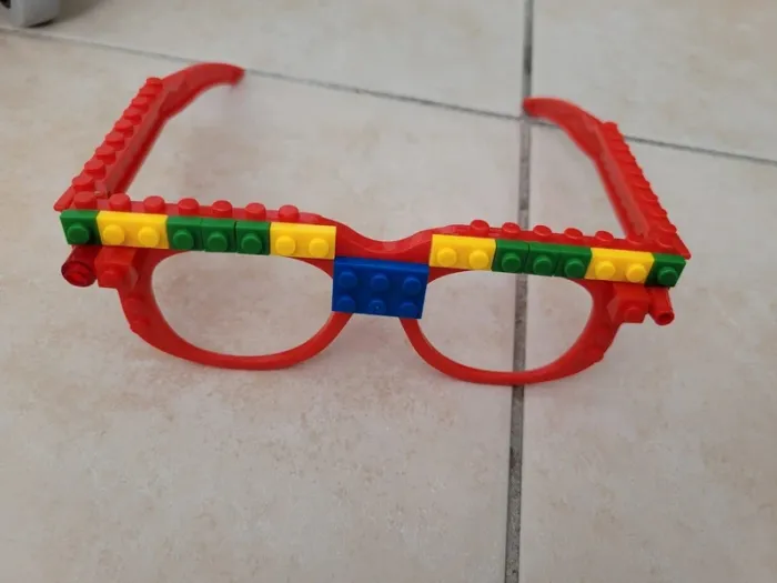 Lunette rigolotes de type lego
