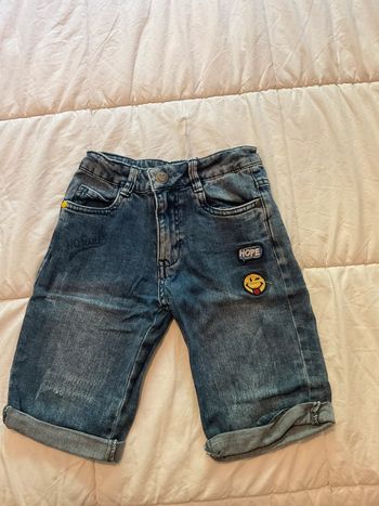 Short bermuda garçon smiley