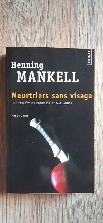 Livre Meurtrier sans visage