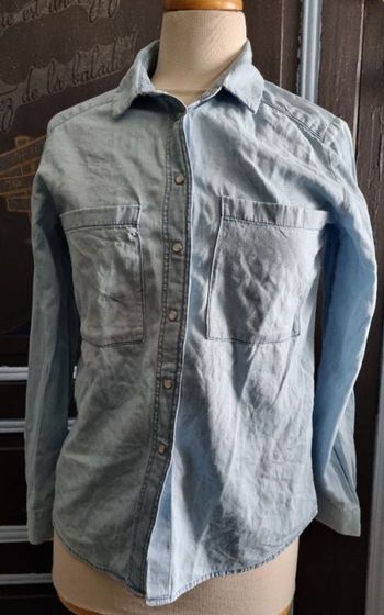 Chemise couleur jeans taille XS