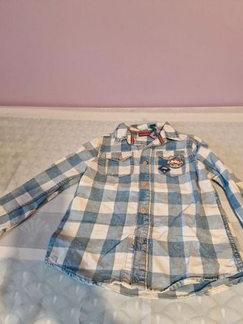 Chemise manches longues 5 ans