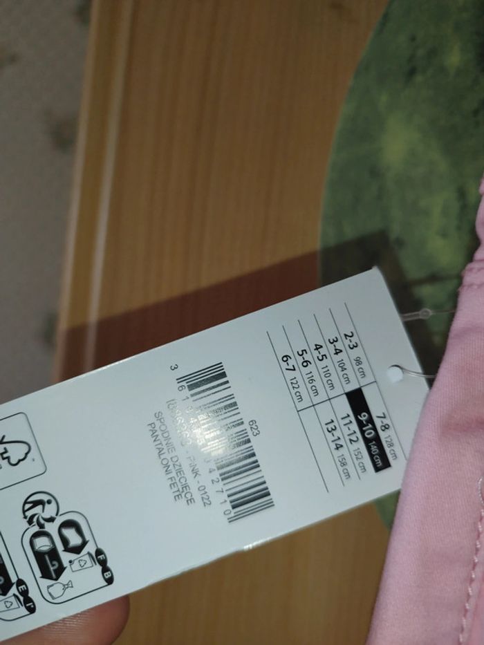 Pantacourt rose clair Tex - photo numéro 5