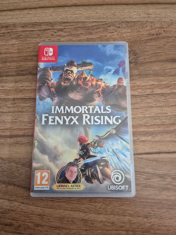 Jeu switch immortal fenyx rising