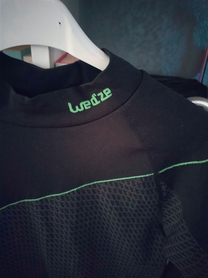 Haut manches longues vêtement thermique "Wed'ze"  comme neuf - photo numéro 6