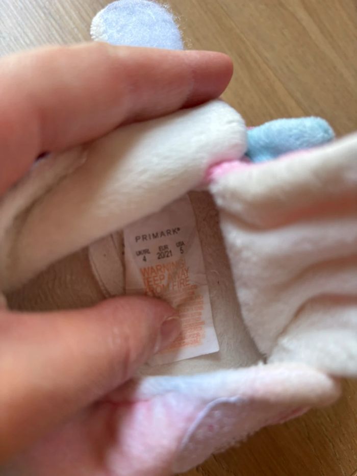 Chaussons licorne - photo numéro 3