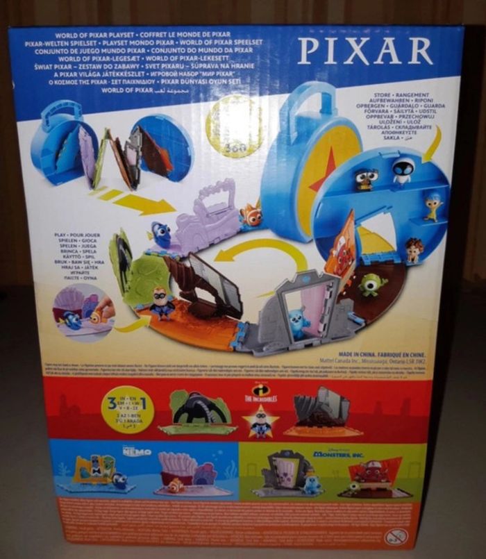 Coffret le monde de Pixar - Disney - photo numéro 2