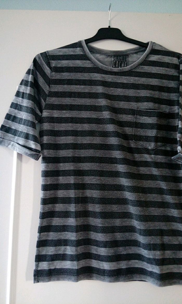 T-shirt effet usé