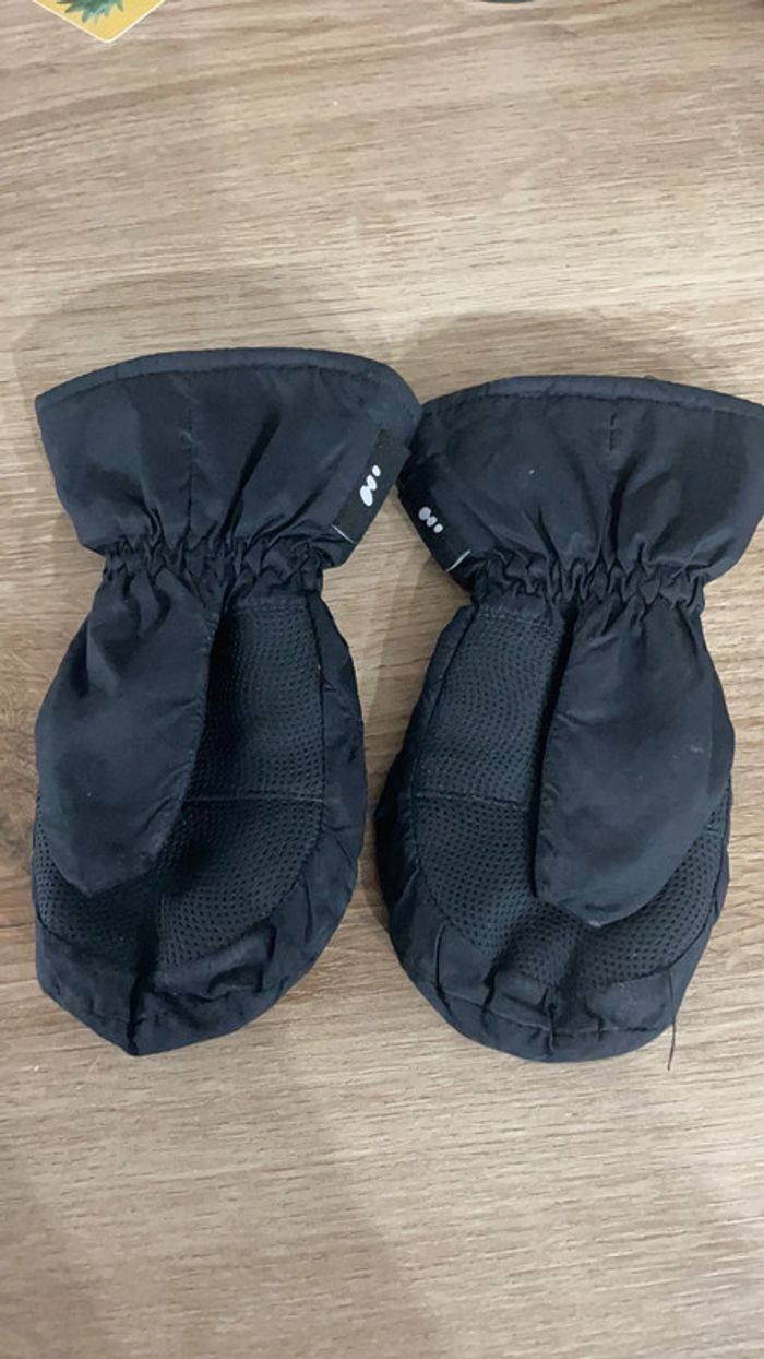 Moufles ski noir Wed’ze en 4 ans - photo numéro 2