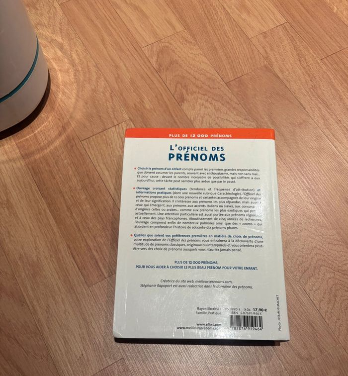 Livre prénoms - photo numéro 2