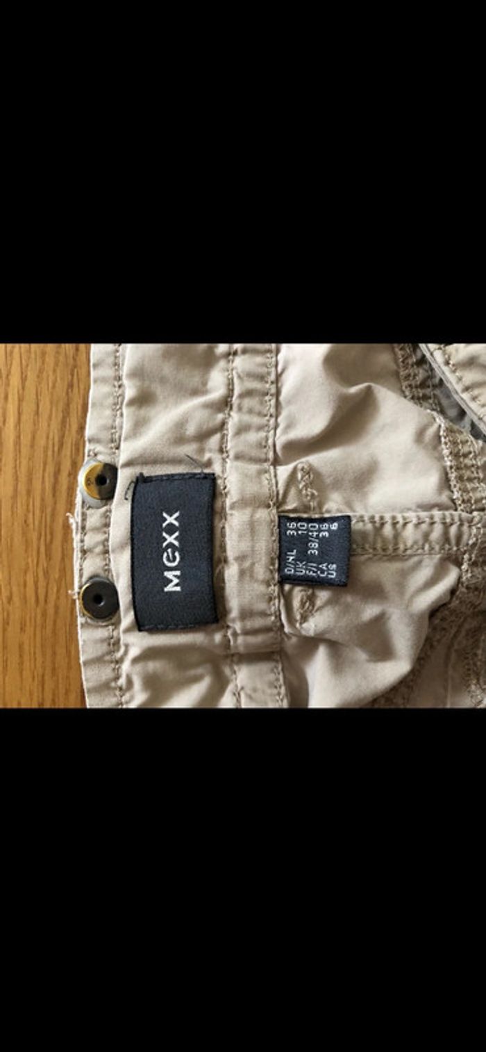 Pantacourt mexx taille 38 beige - photo numéro 3