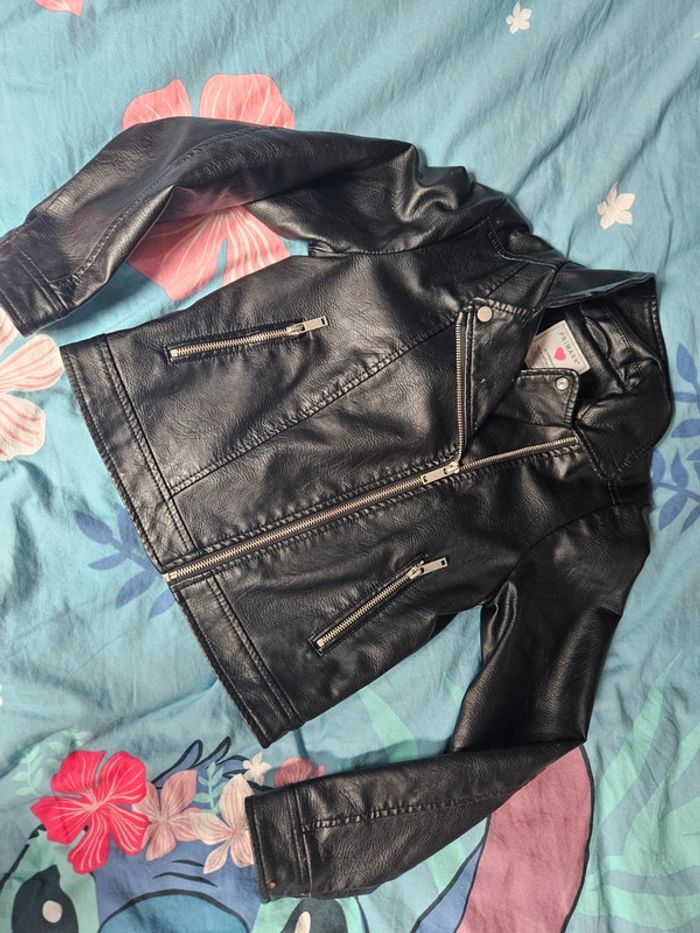 Veste simili cuir