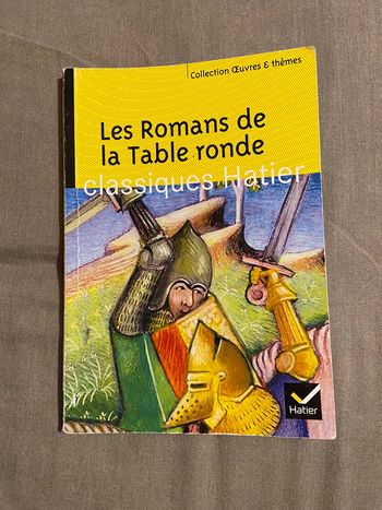 Livre les romans de la table ronde