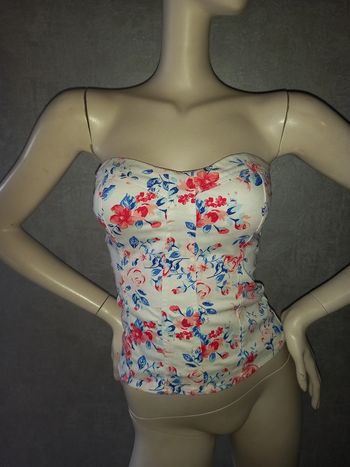 bustier fleurie jennyfer taille 34/36