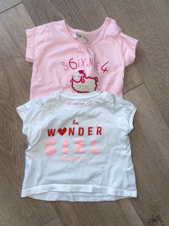 Lot de 2 tee shirts