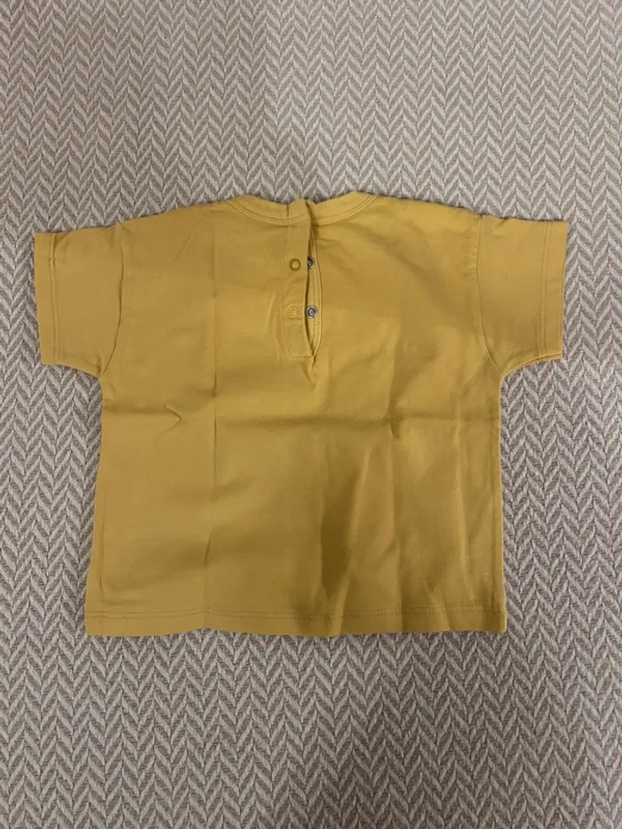 Lot t-shirt Petit Bateau 12 mois - photo numéro 5