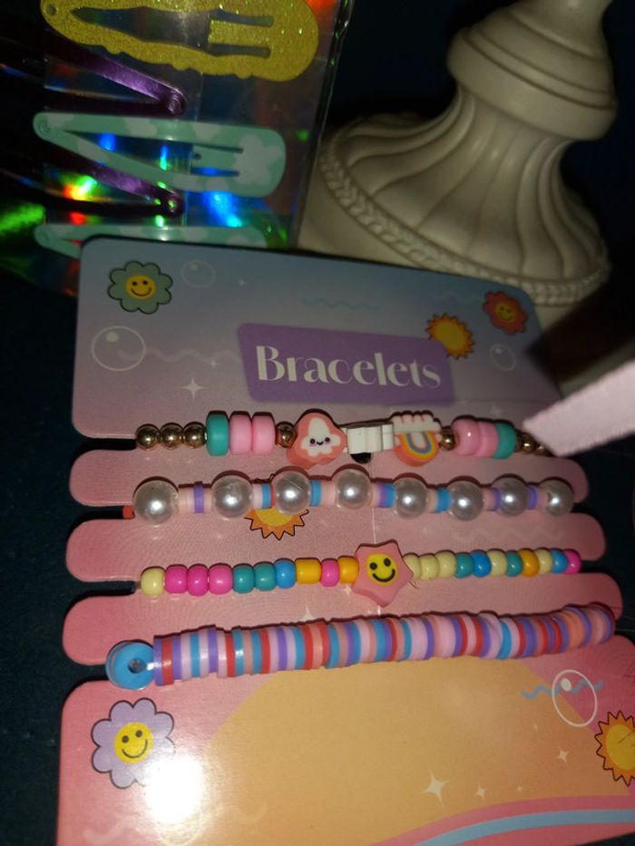 Barrettes et bracelets fille - photo numéro 4