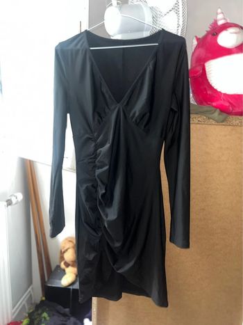 Robe noir strech