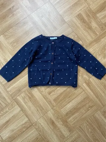 Gilet bleu taille 18 mois Bout’Chou