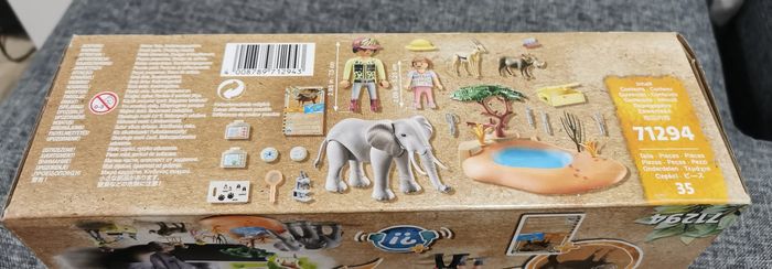 Playmobil 71294 Explorateurs avec Animaux de la Savane neuf jms ouvert - photo numéro 5