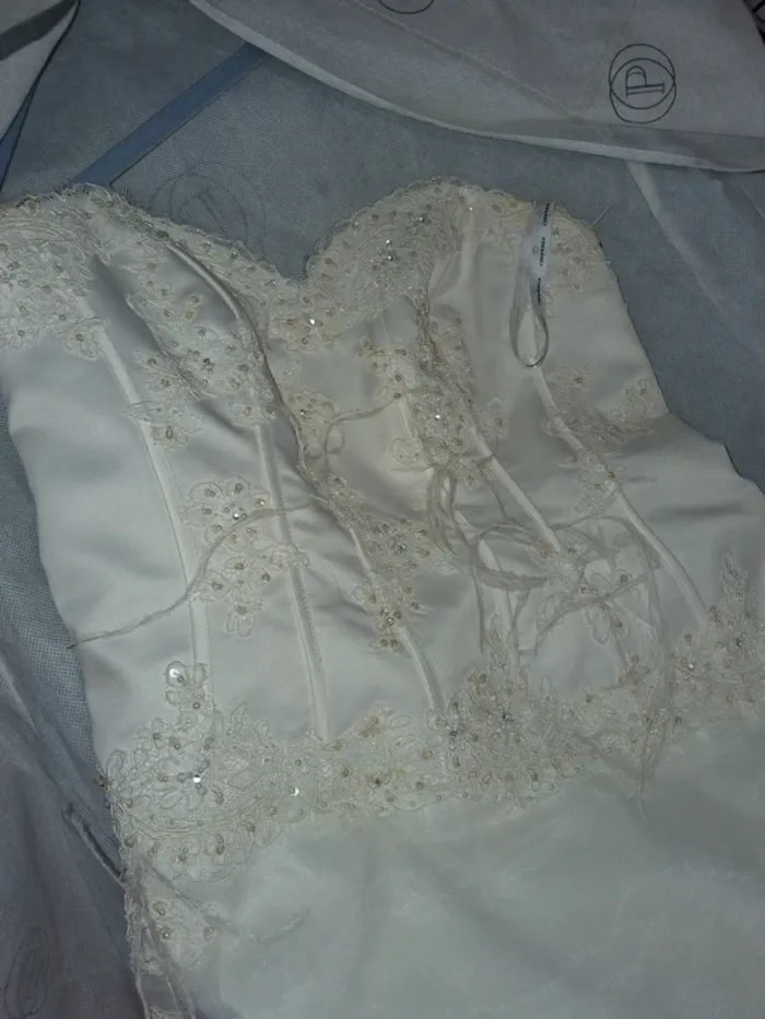 Robe mariée 46 et accessoires pronuptia - photo numéro 4