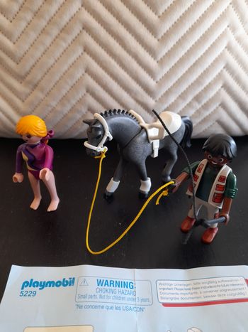 Playmobil 5229 Voltigeuse et dresseur de cheval