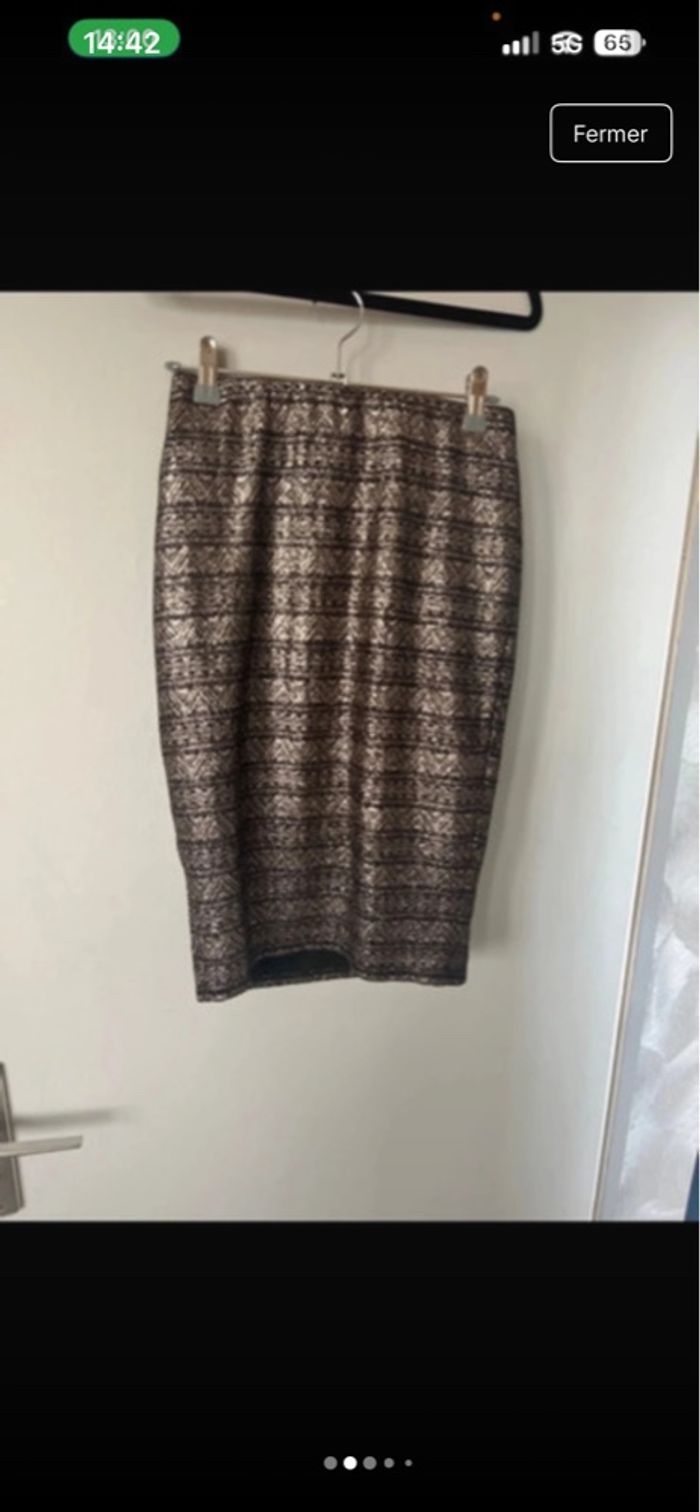 Jupe Cache Cache T38 neuve - photo numéro 3