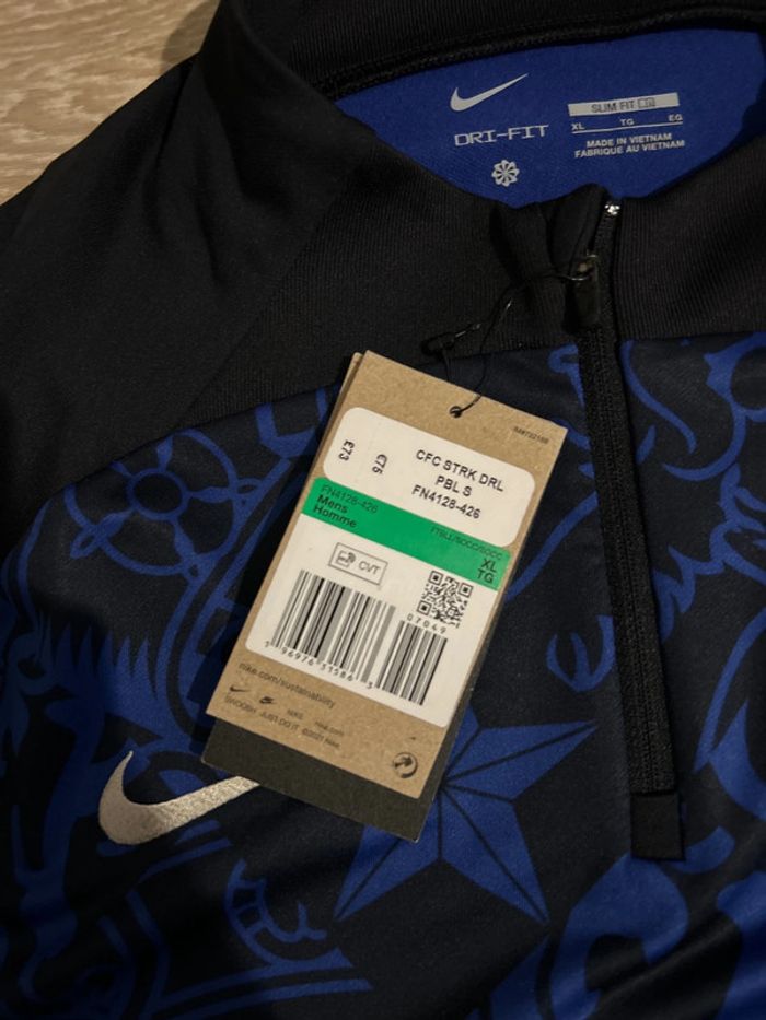 Haut d’entraînement training Nike Chelsea FC XL - photo numéro 5