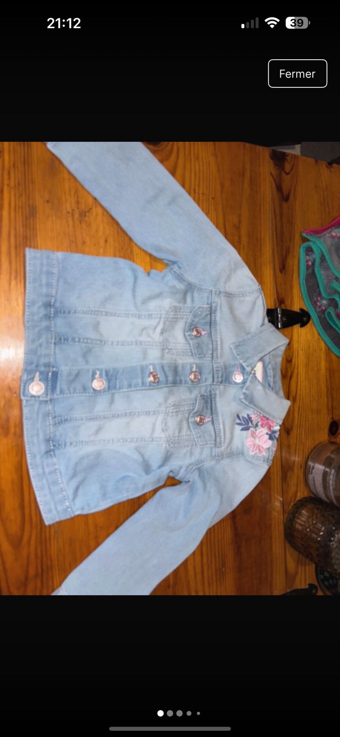Veste en jean